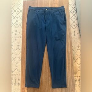 Lululemon ABC Commission Trouser Pants Navy Slim Fit Mens 33x30